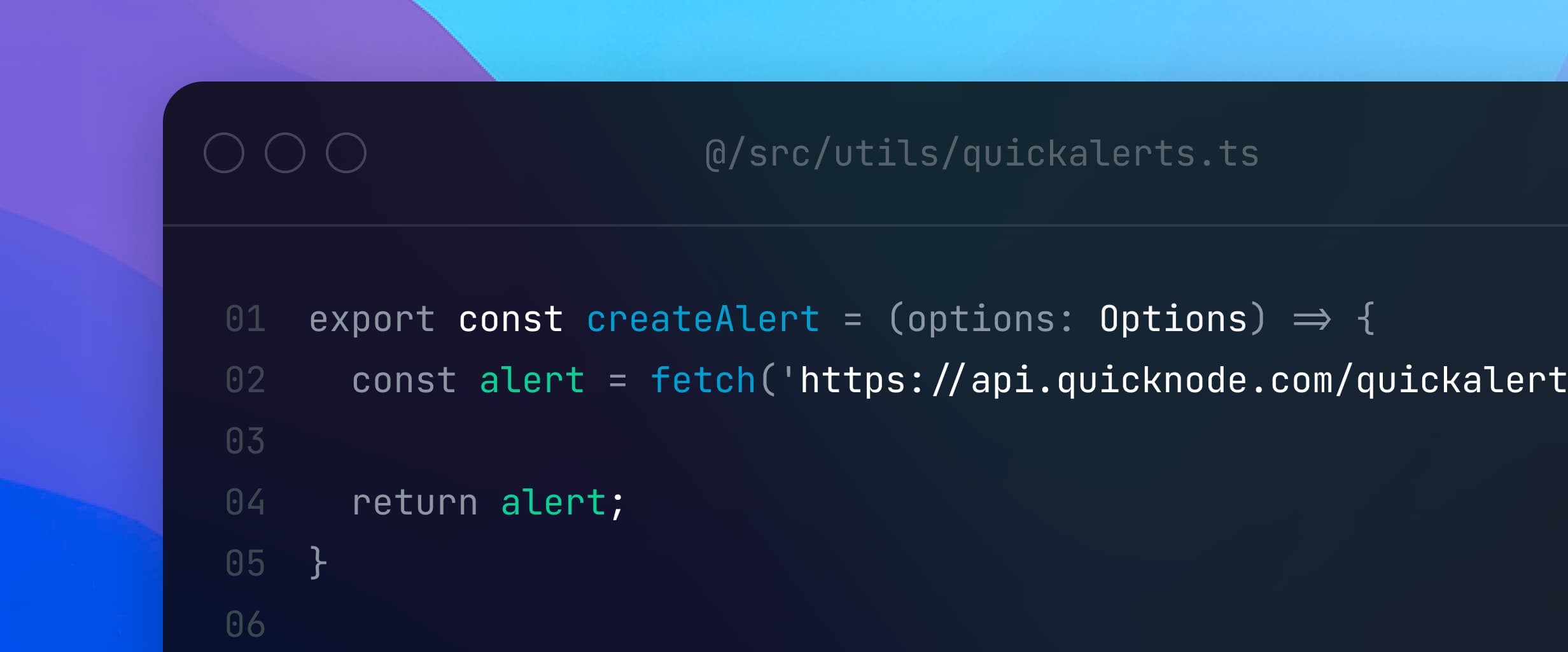 Sample Code for QuickAlerts API. Sample Code for QuickAlerts API.
